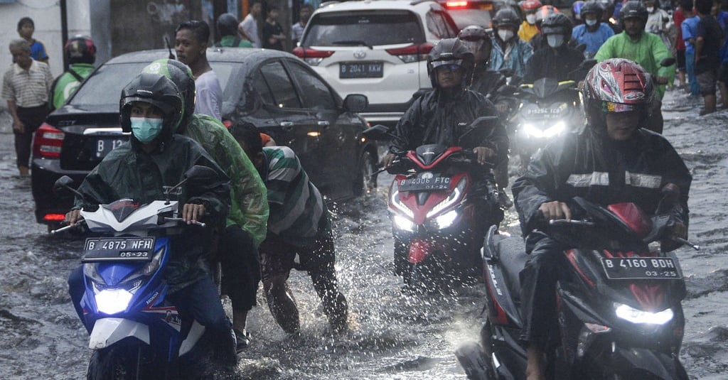 BMKG Sebagian Besar Wilayah Diguyur Hujan Sedang Hingga Lebat