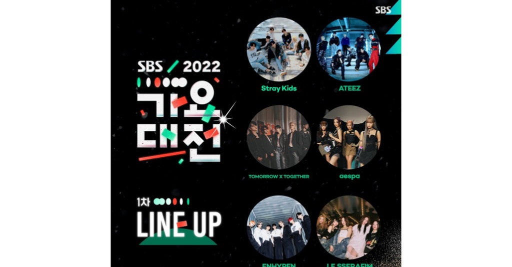 Daftar Line Up Pertama SBS Gayo Daejeon 2022 Dan Jadwal Tayang