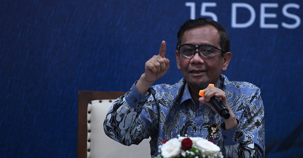 Putusan Tunda Pemilu Dianulir Pt Dki Mahfud Md Sesuai Jadwal