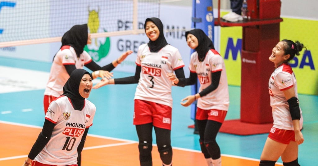 Daftar Pemain Voli Putri Indonesia Sea V League Posisi Nomor