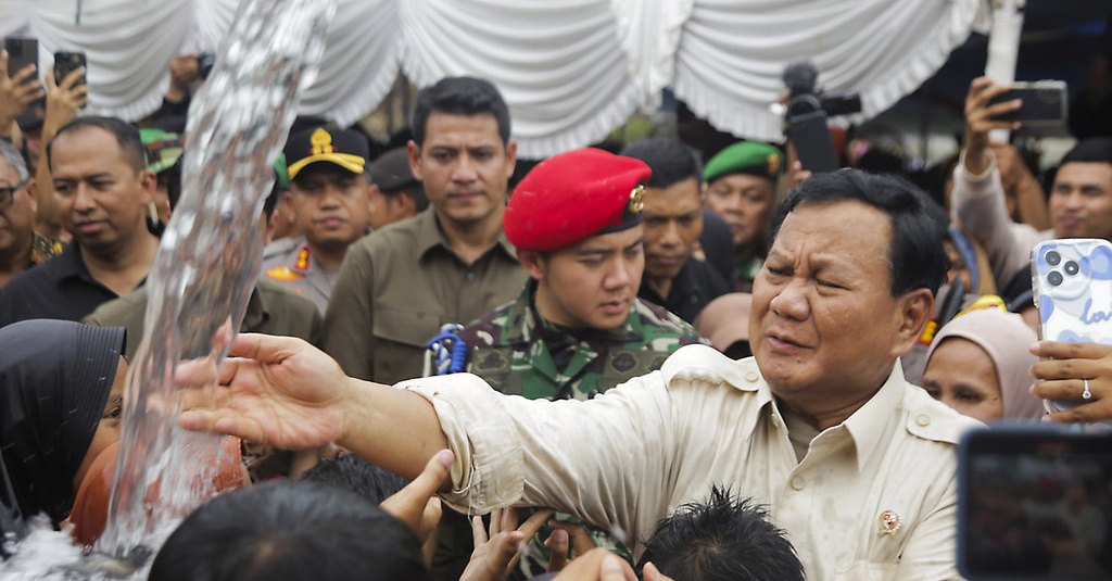 Kubu Prabowo Swasembada Air Untuk Perkuat Pertahanan Nonmiliter