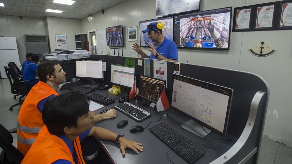 Kapal Pembangkit Listrik Terapung Foto Tirto Id