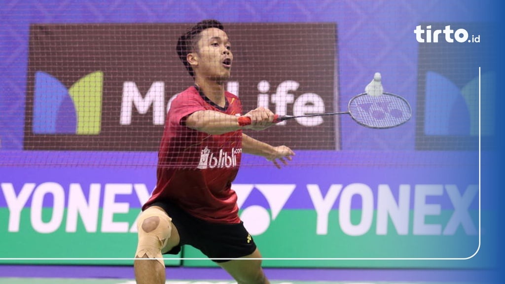 Hasil Piala Thomas Anthony Ginting Bawa Indonesia Unggul