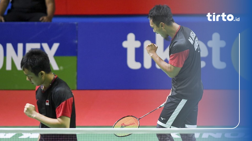 Hasil Indonesia Open 2019 Hendra Ahsan Melangkah Ke 8 Besar