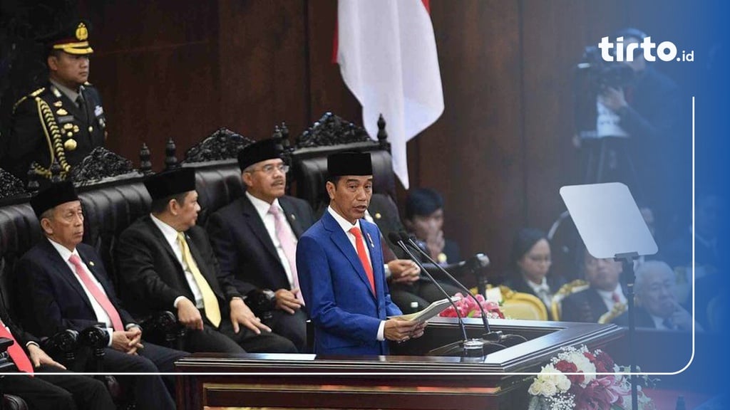 Teks Lengkap Pidato Presiden Jokowi Di Sidang Tahunan MPR 2019