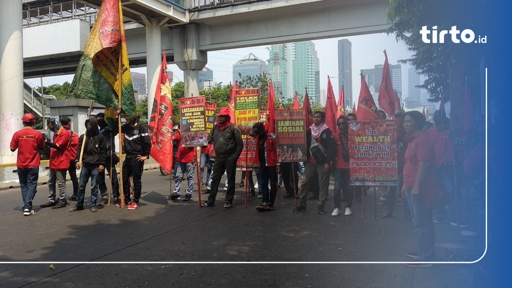 Demo 30 September Buruh Serukan Masyarakat Bersatu