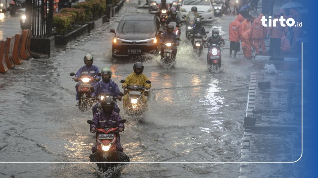 Bpbd Sebut Banjir Di Jakarta Terjadi Lantaran Minim Resapan Air