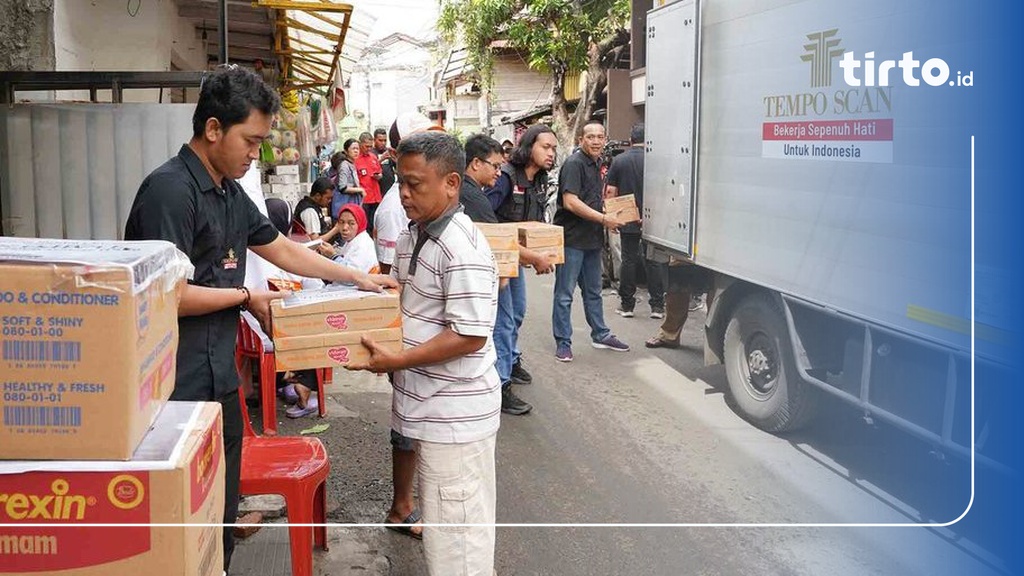 Tempo Scan Beri Bantuan Rp Juta Untuk Korban Banjir Jakarta