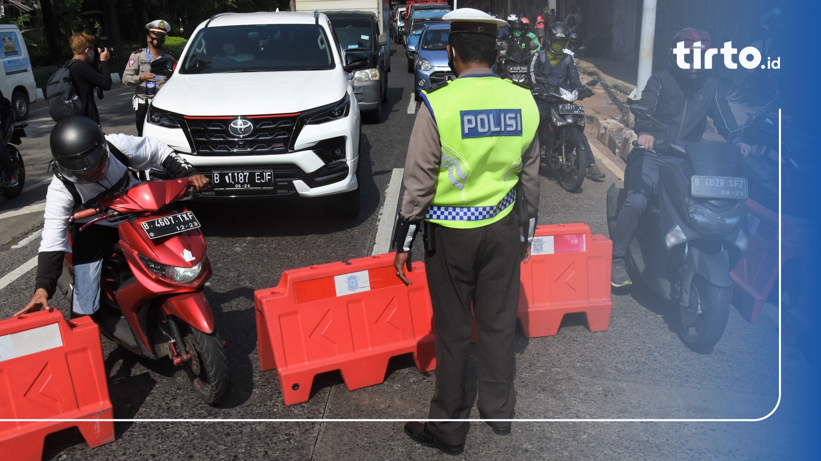 Operasi Lilin Polisi Tak Ada Penyekatan Kendaraan Di Jakarta