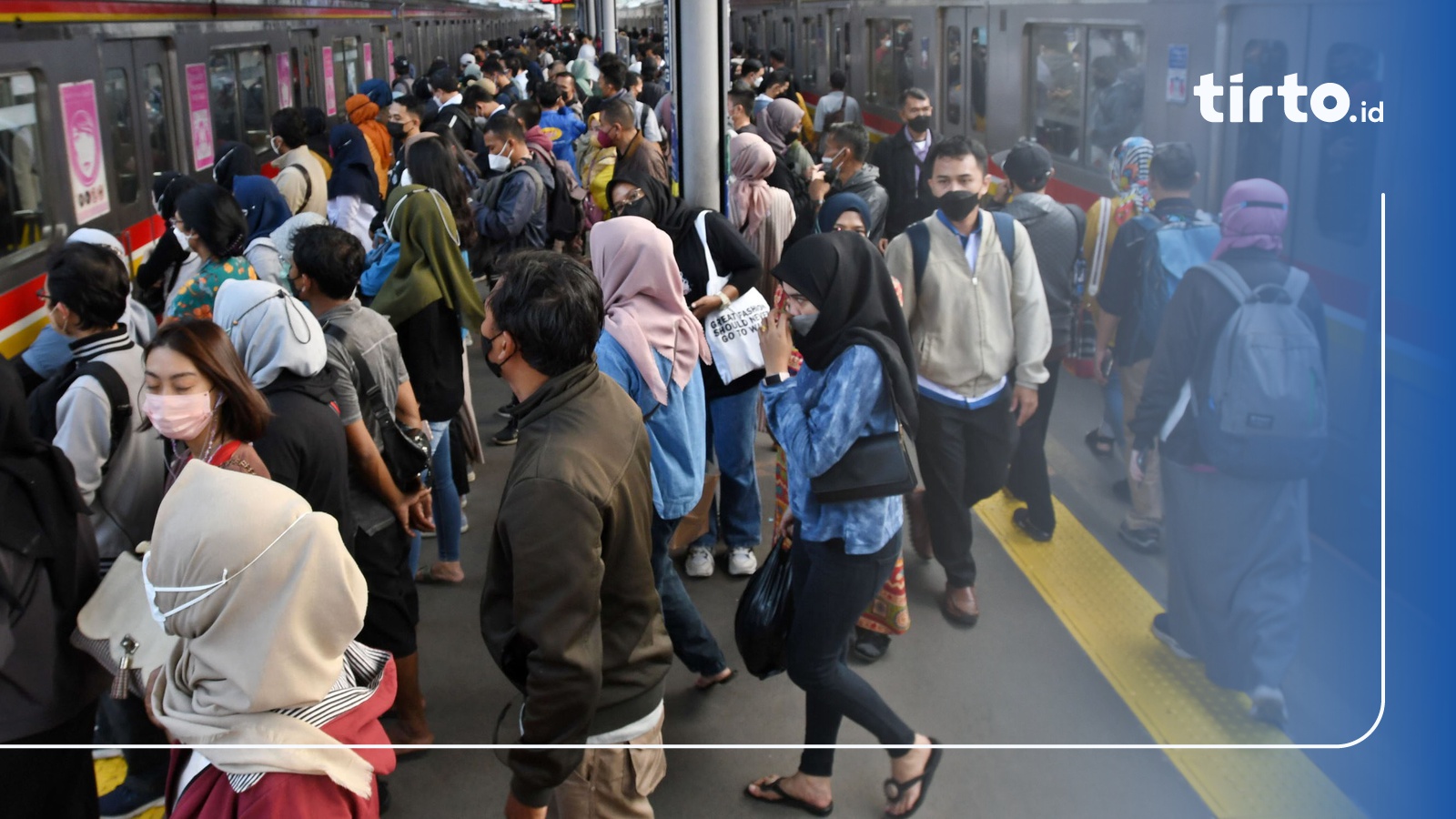 Jumlah Penumpang KRL Commuter Line Naik 15 Persen Pada Maret 2022