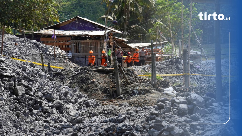 Hari Kedua Evakuasi 8 Penambang Emas Di Banyumas Masih Nihil