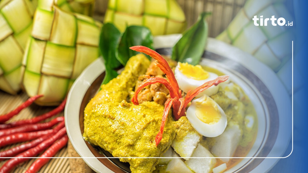 Resep Ketupat Sayur Betawi Hidangan Khas Idul Fitri