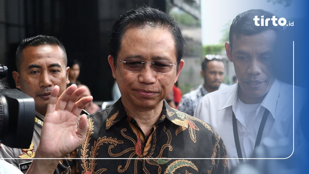 Marzuki Alie Tak Tahu Aliran Dana Korupsi E KTP Ke Partai Demokrat