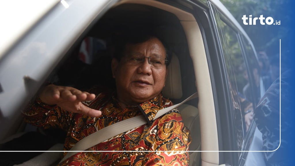 Prabowo Meninggalkan Kertanegara Untuk Bertemu Pks