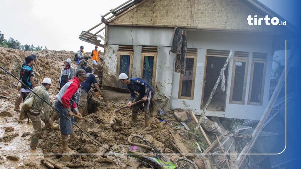 Bnpb Salah Satu Penyebab Longsor Di Sukabumi Alih Fungsi Lahan