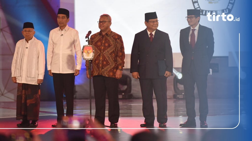 Transkrip Lengkap Debat Perdana Pilpres 2019 Segmen Satu