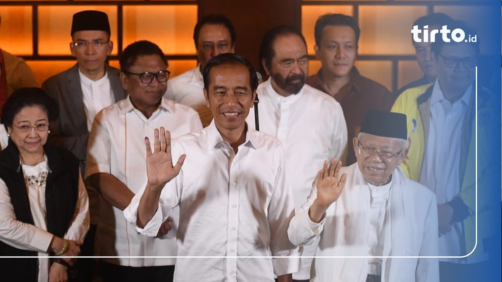 18 Provinsi Selesai Rekapitulasi Jokowi Ma Ruf Menang Di 14 Tempat