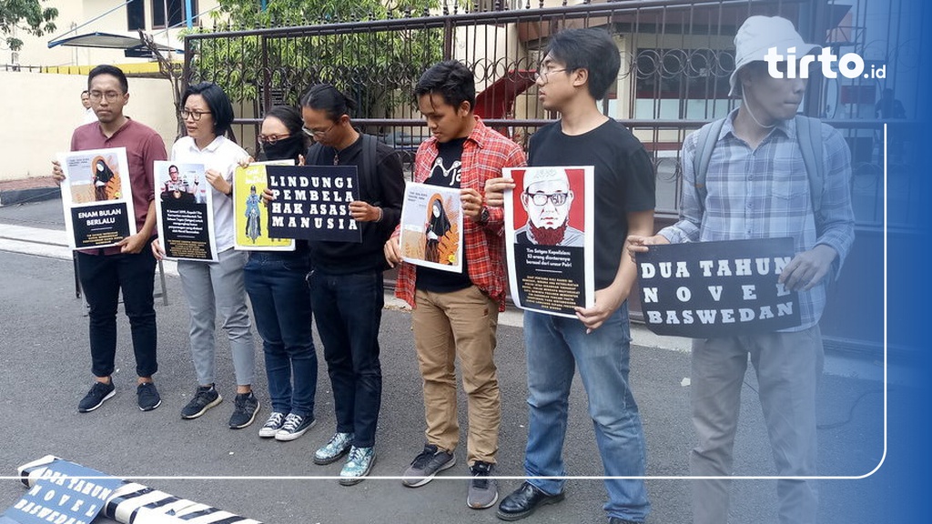 Aktivis Desak Kapolri Usut Tuntas Kasus Novel Baswedan