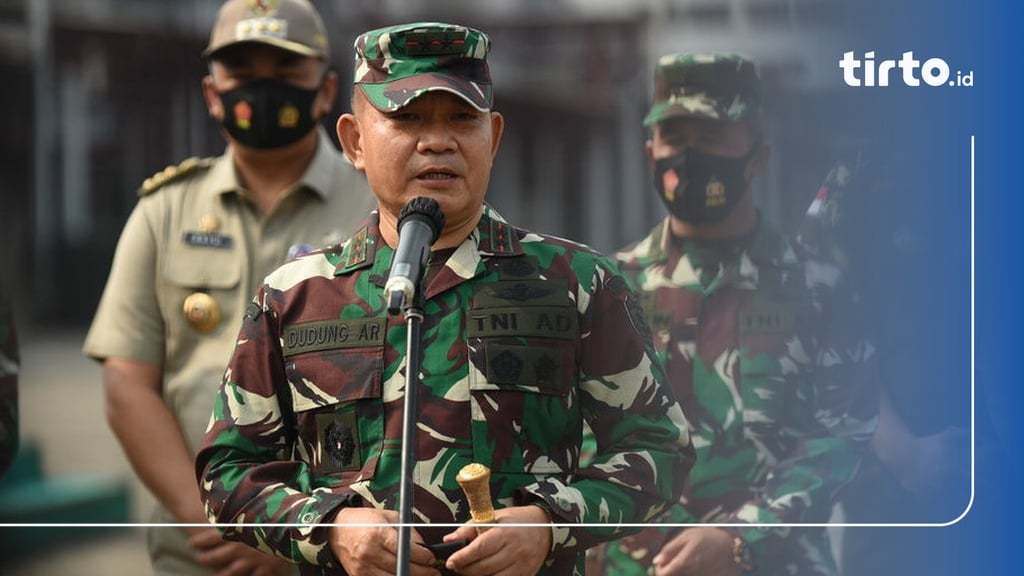 Ksad Dudung Minta Prajurit Sudahi Protes Ke Effendi Simbolon