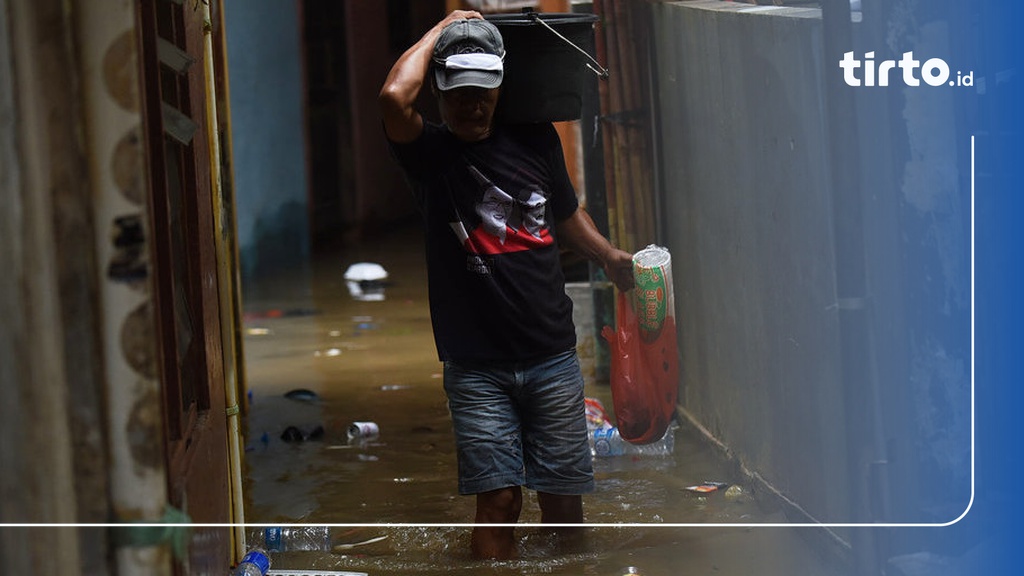 Banjir Kembali Rendam Permukiman Di Kebon Pala Kampung Melayu