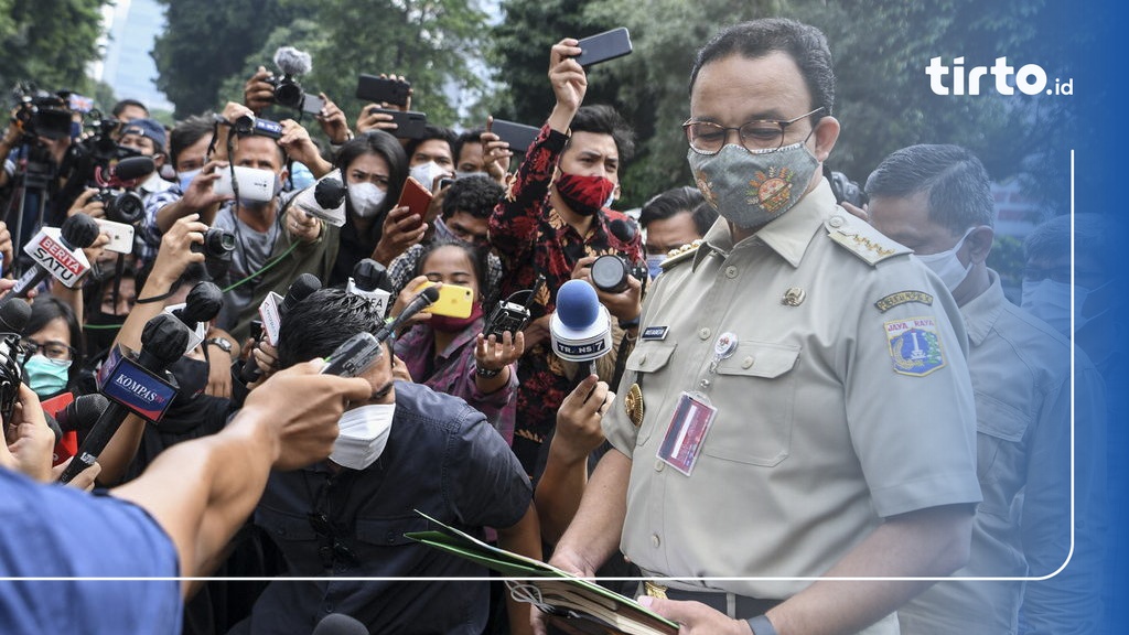 Anies Klarifikasi Ke Polda Metro Soal Kerumunan Massa Rizieq Shihab