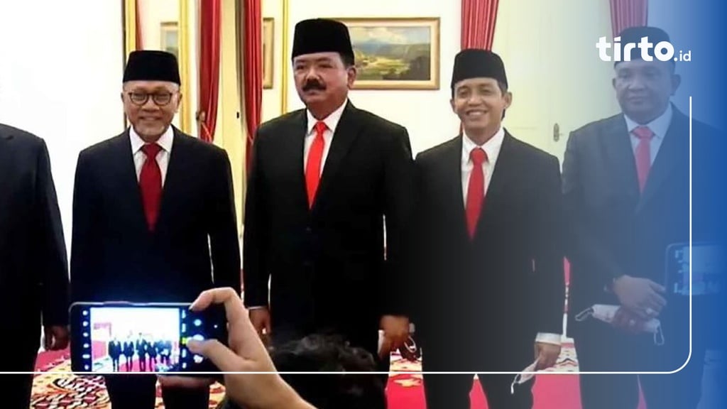 Daftar Menteri Wamen Baru Hasil Reshuffle Kabinet Indonesia Maju