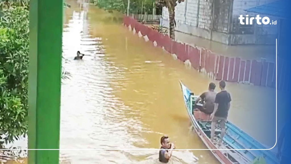 Banjir Landa 25 Desa Di Katingan Kalteng 3 307 KK Terdampak