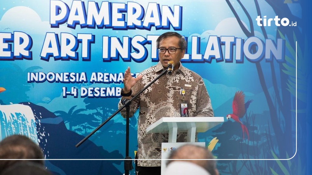 Kementerian PUPR Gelar Pameran Water Art Installation