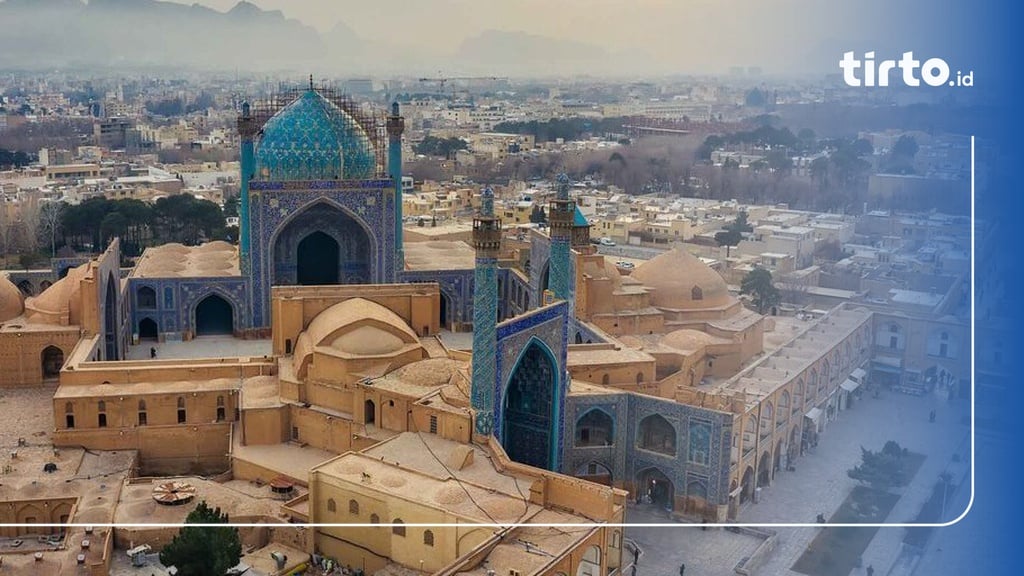 Di Mana Letak Isfahan Kota Di Iran Yang Dibom Israel