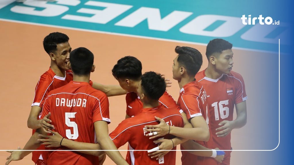 Hasil Voli Avc U Indonesia Vs Iran Skor Gagal Final