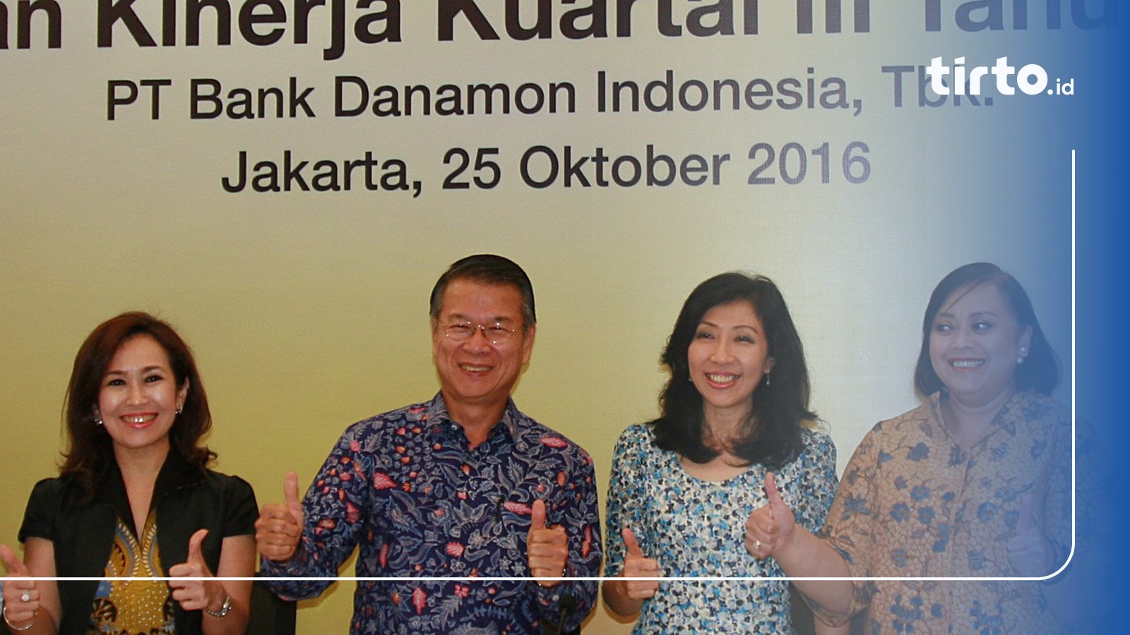 Danamon Benarkan Ada Investor Melakukan Penjajakan Untuk Akuisisi