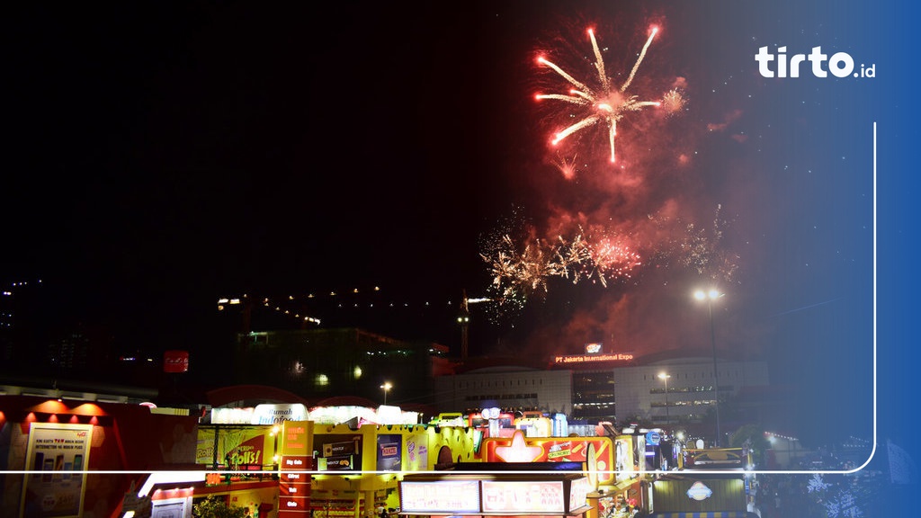 Pesta Kembang Api Pembukaan Jakarta Fair 2017