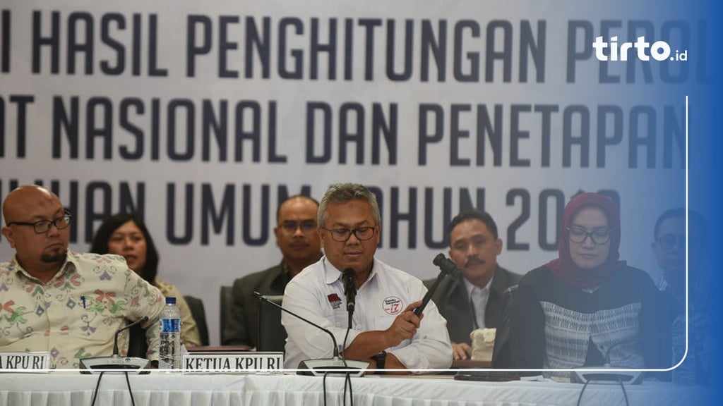 Hasil Rekapitulasi Pemilu 2019 Sembilan Parpol Lolos Ke Senayan