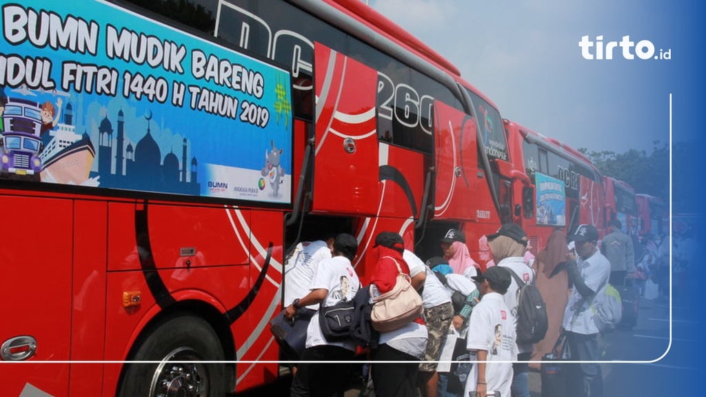 Bumn Sediakan Kuota Mudik Gratis Orang Cek Tanggalnya