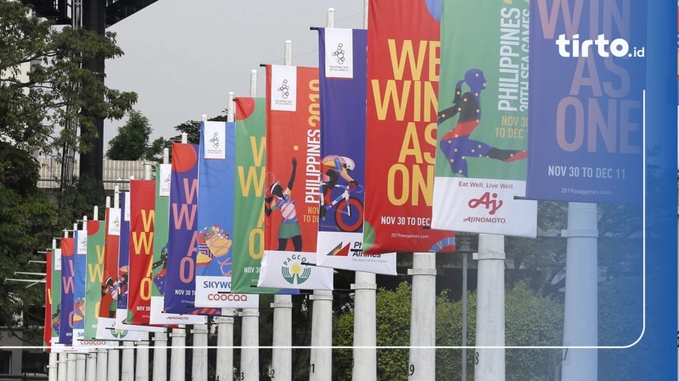 SEA Games 2019 Ridjkie Mulia Bawa Bendera Merah Putih Di Pembukaan