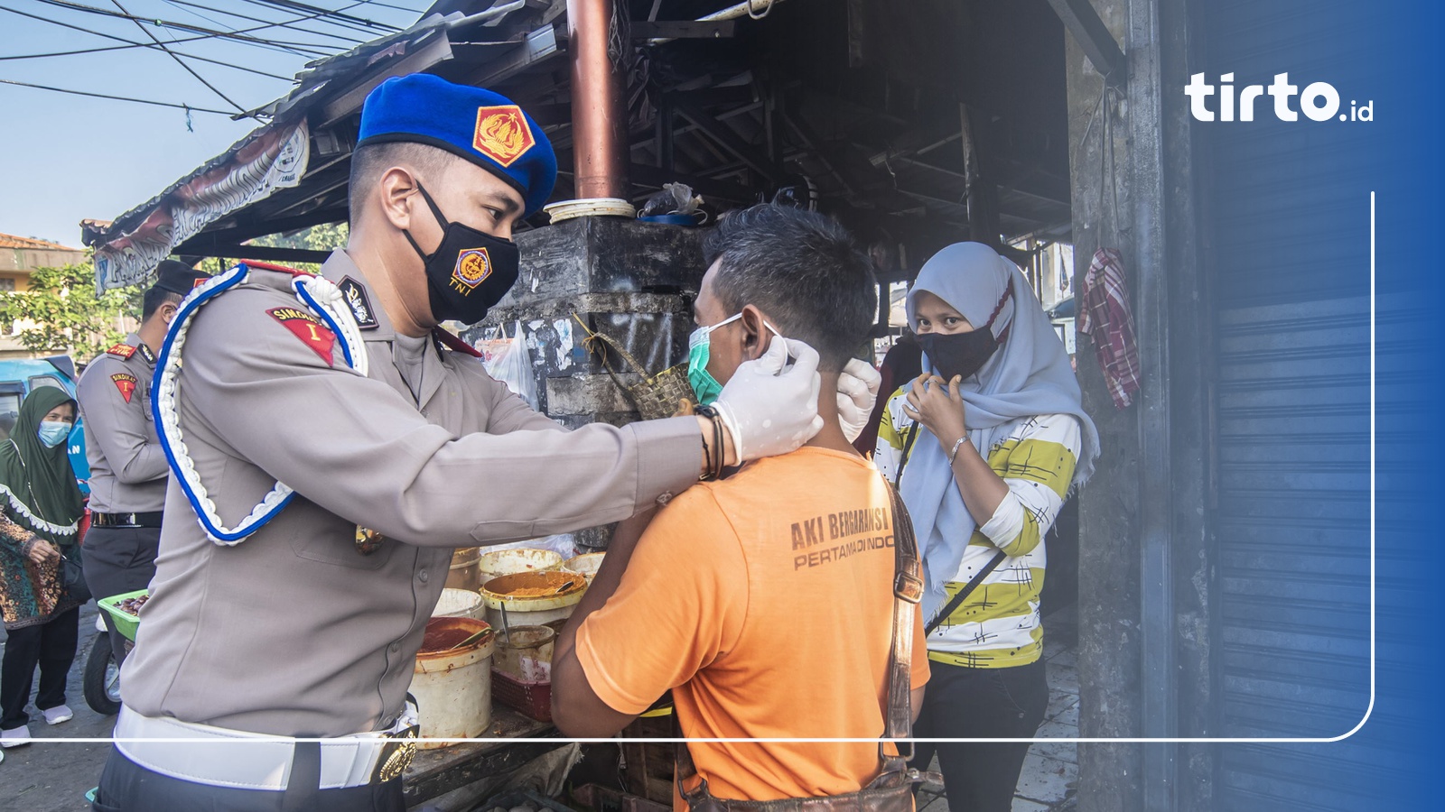 PPKM Darurat Kepatuhan Pakai Masker Hanya 20 Persen Di 95 Kab Kota