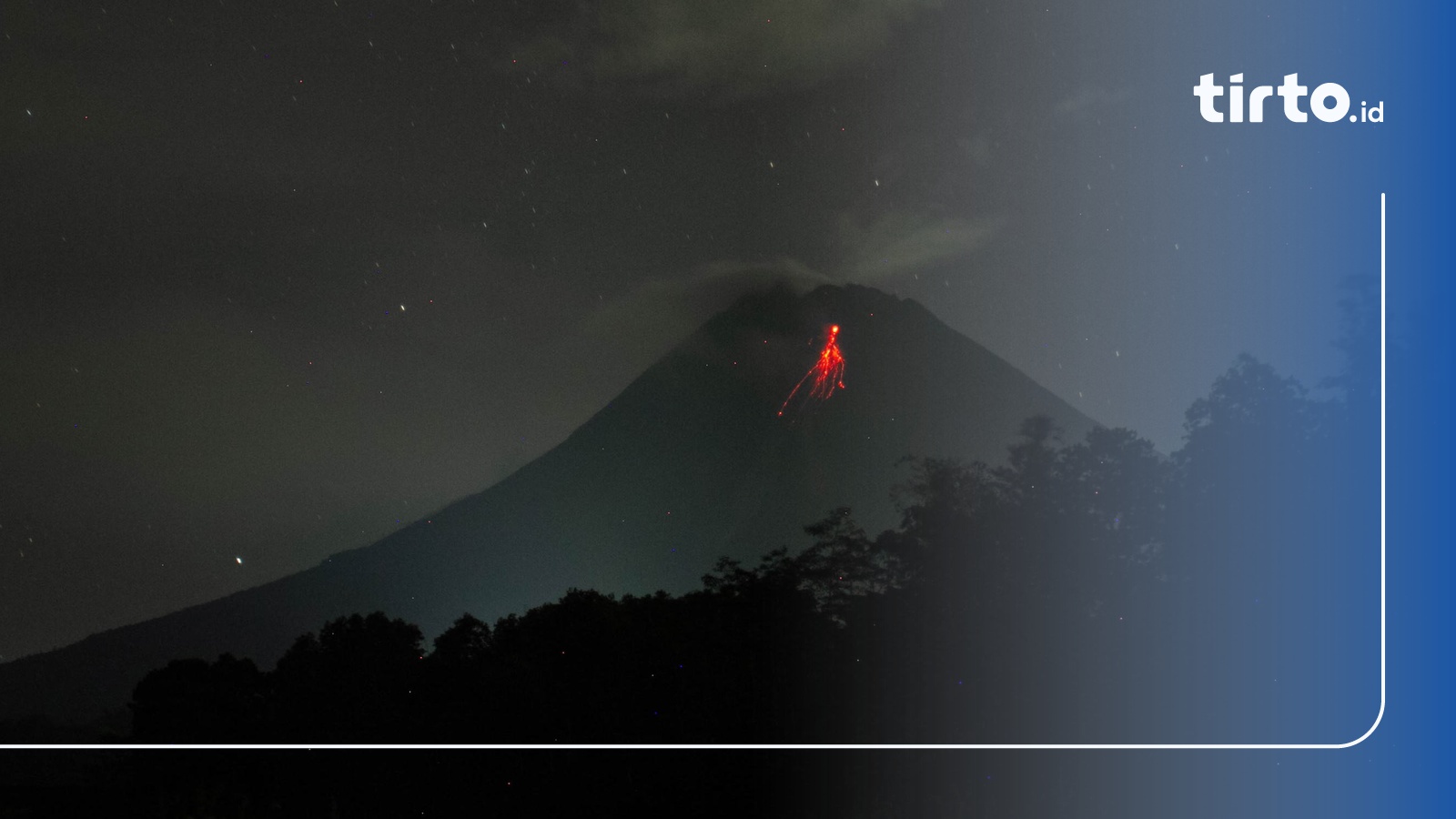 Gunung Merapi Mengalami Kali Gempa Guguran Dalam Sehari