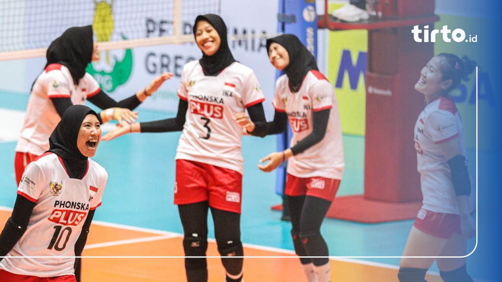 Daftar Pemain Voli Putri Indonesia SEA V League Posisi Nomor