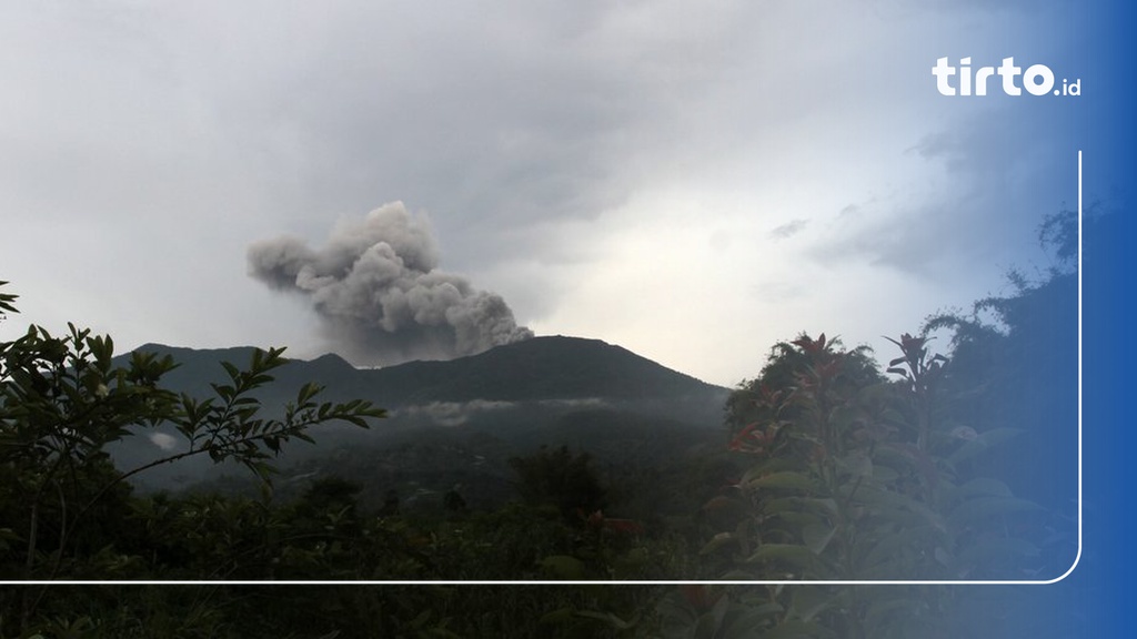 Kondisi Gunung Marapi Terkini Dan Update Letusan Status Siaga