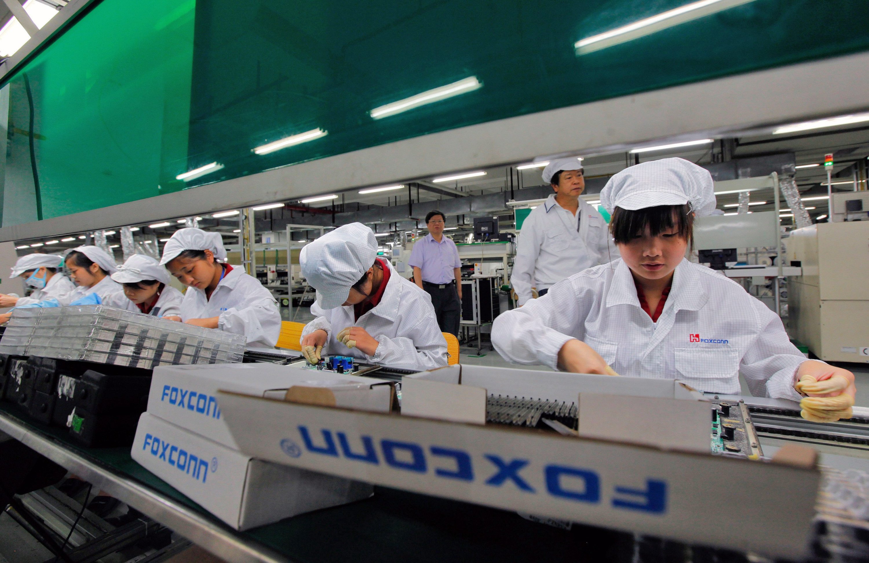 Pabrik Foxconn di Tiongkok | Sumber: Tirto