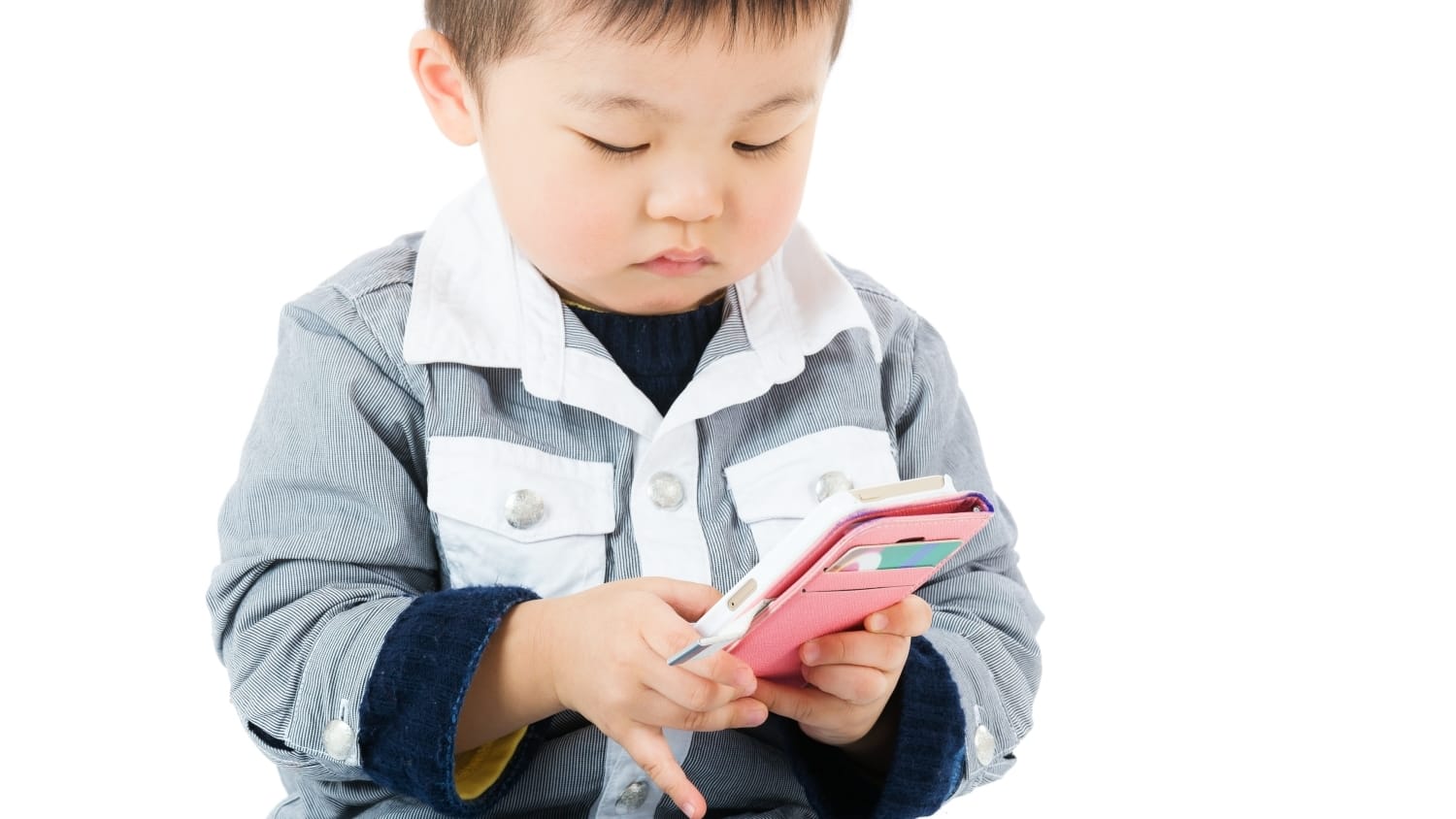 anak main handphone