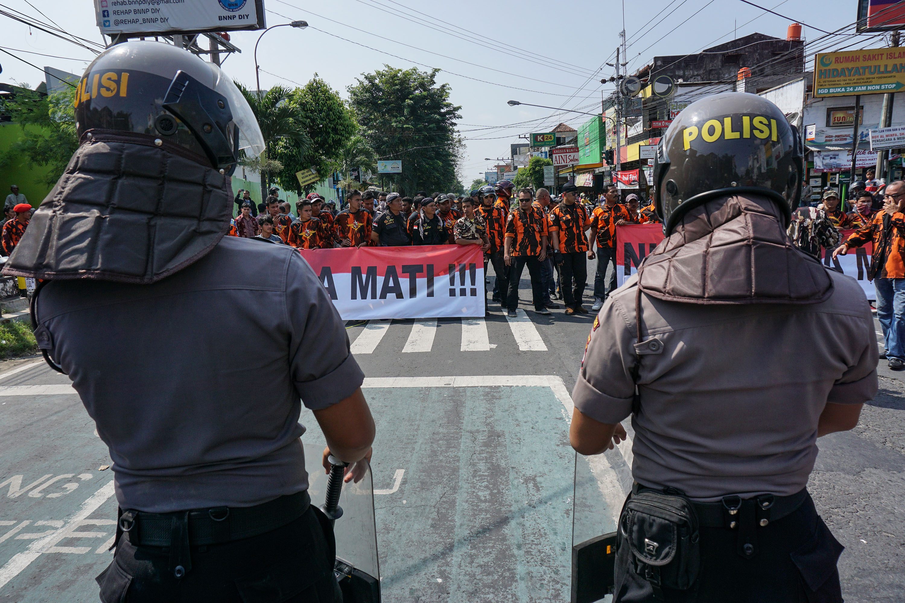 TIRTO antarafoto aksi tolak opm hnd JPG