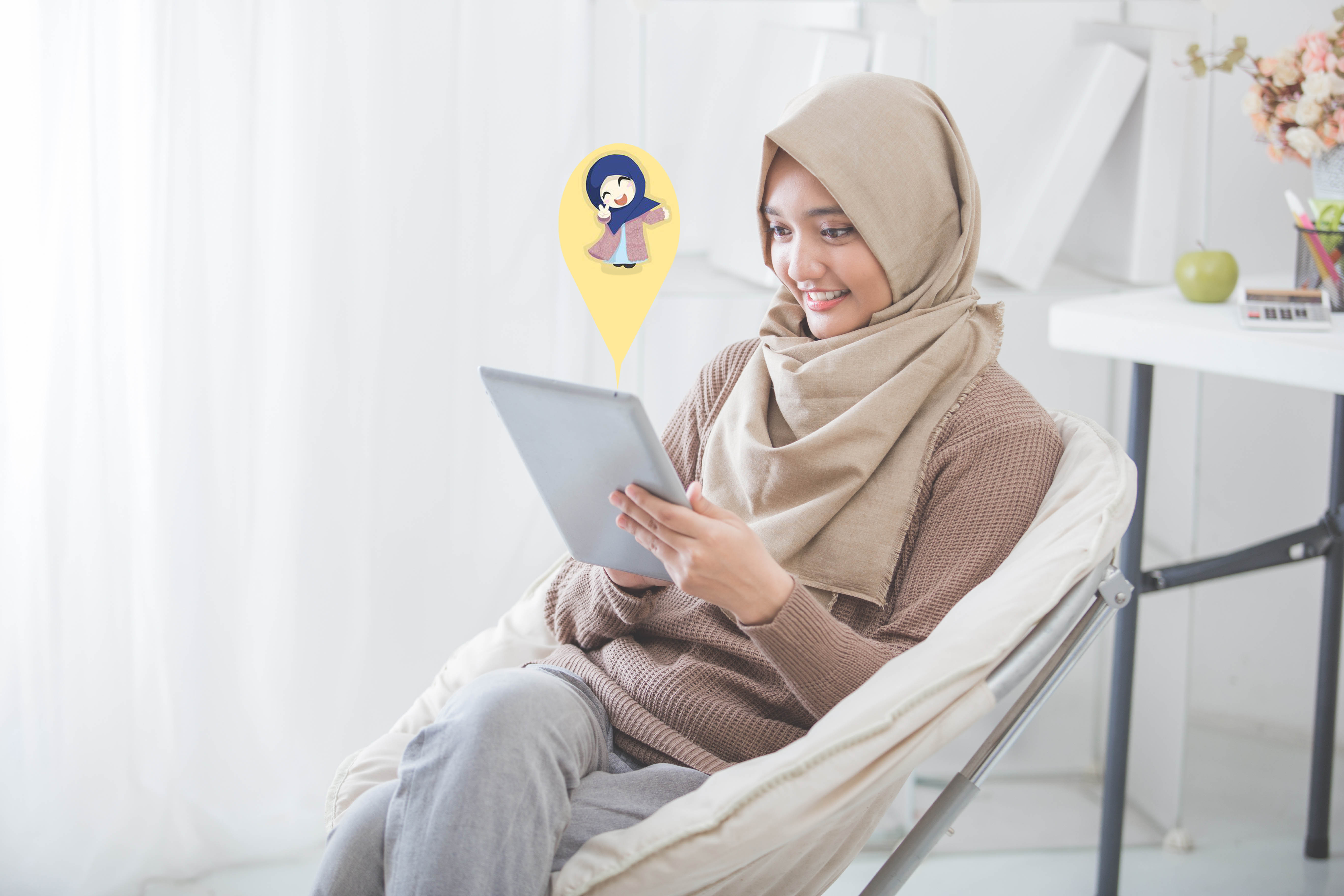 Download 930 Gambar Emoji Berjilbab Terbaik Gratis HD