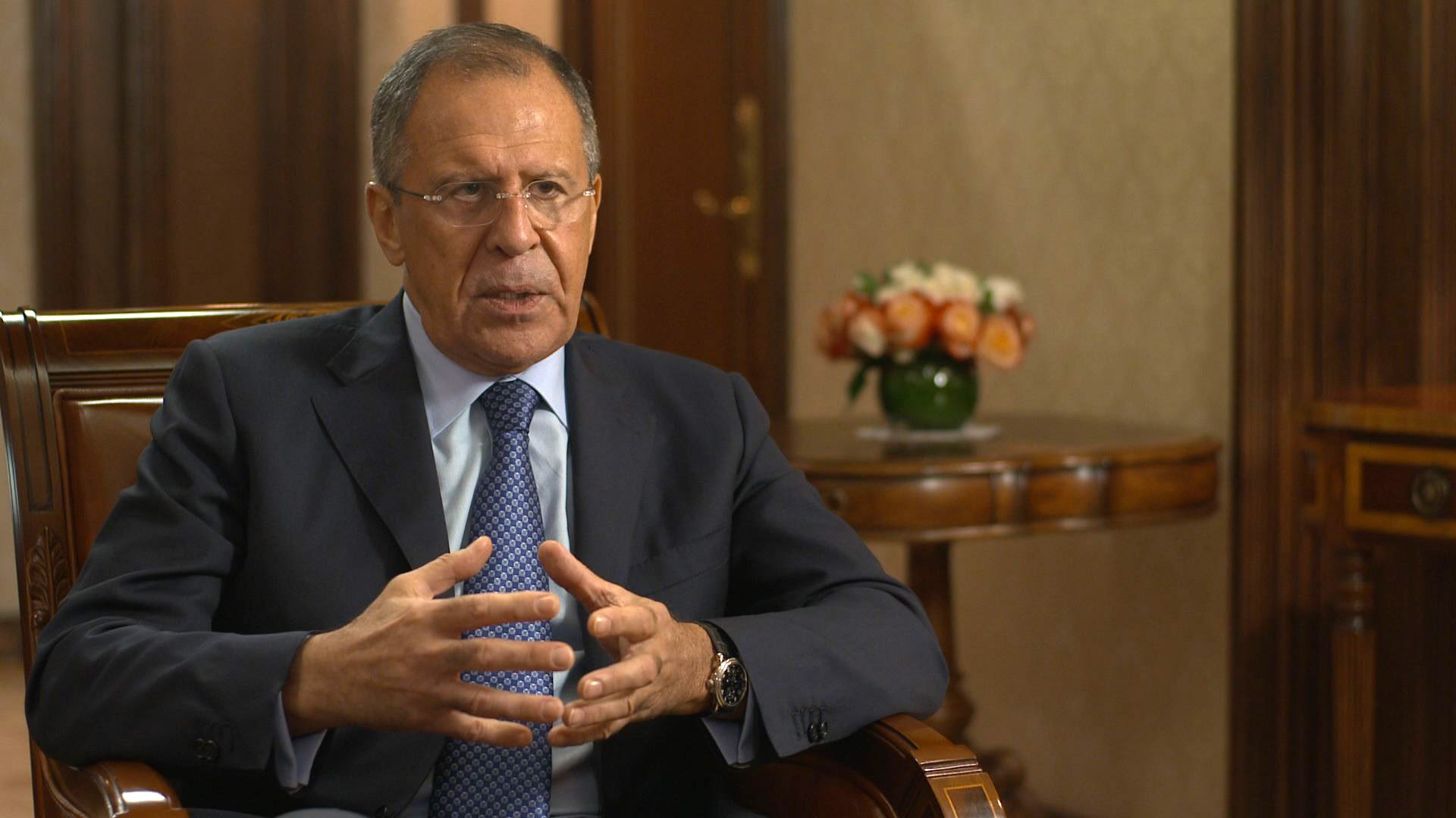 Menlu Rusia Bantah Terima Informasi Rahasia AS dari Trump Menlu Rusia Bantah Terima Informasi Rahasia AS dari Trump