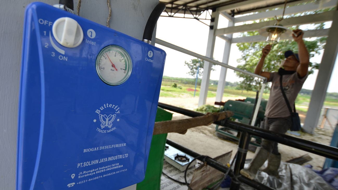 LISTRIK TENAGA BIOGAS LAHAN GAMBUT