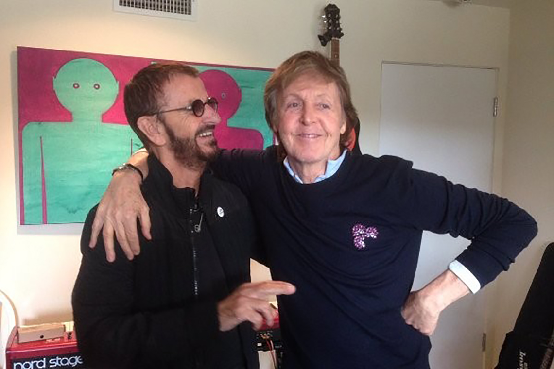 Paul McCartney Berkontribusi dalam Album Baru Ringo Starr 