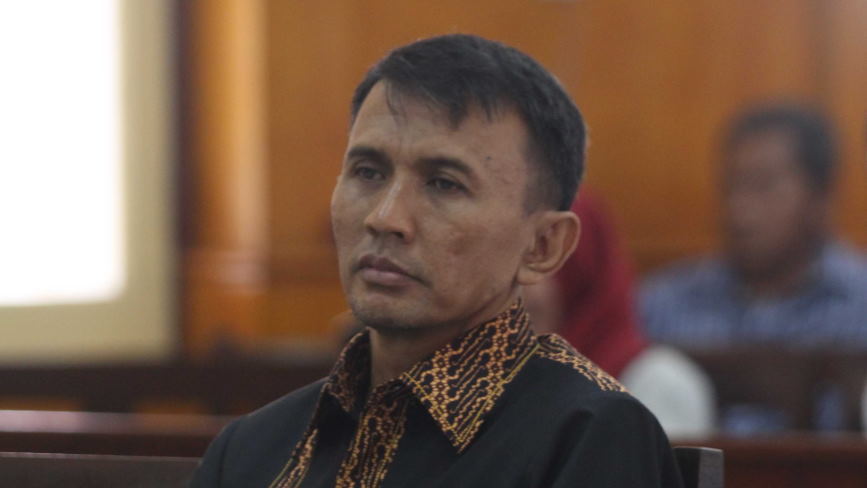 SIDANG VONIS SUAP MANTAN GUBERNUR SUMUT