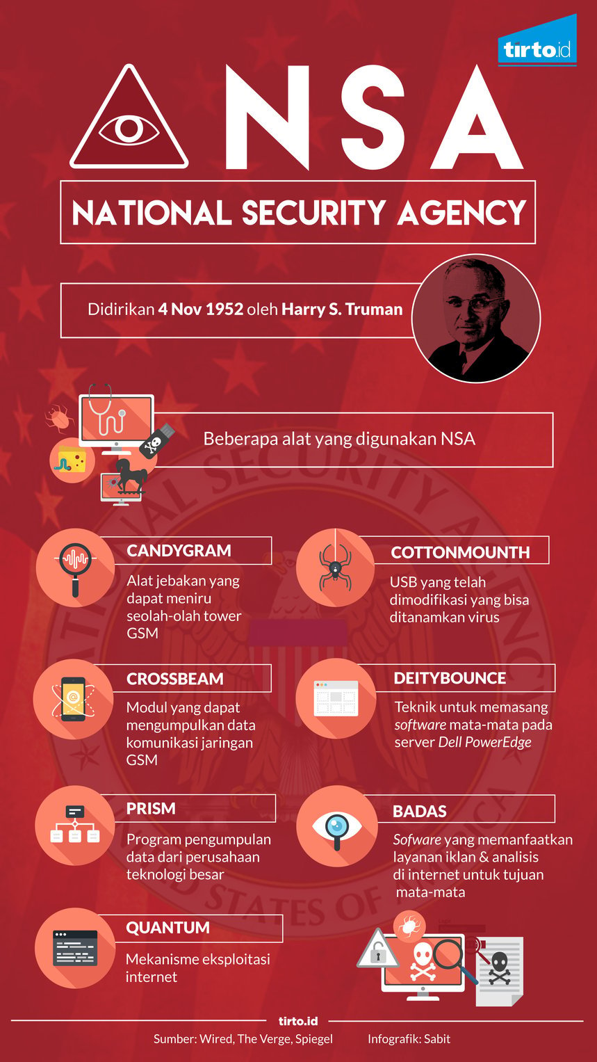 Infografik NSA