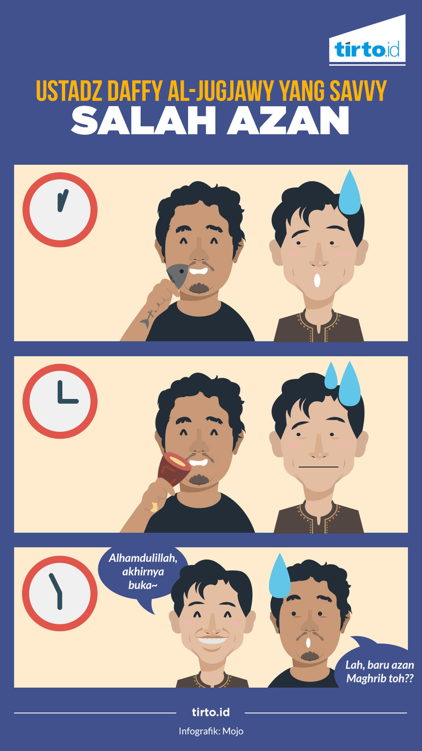 Infografik salah azan hikmah ramadan