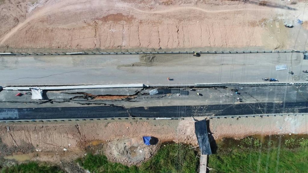Perbaikan Tol Palembang-Indralaya Ditargetkan Tuntas di H-6 Perbaikan Tol Palembang-Indralaya Ditargetkan Tuntas di H-6